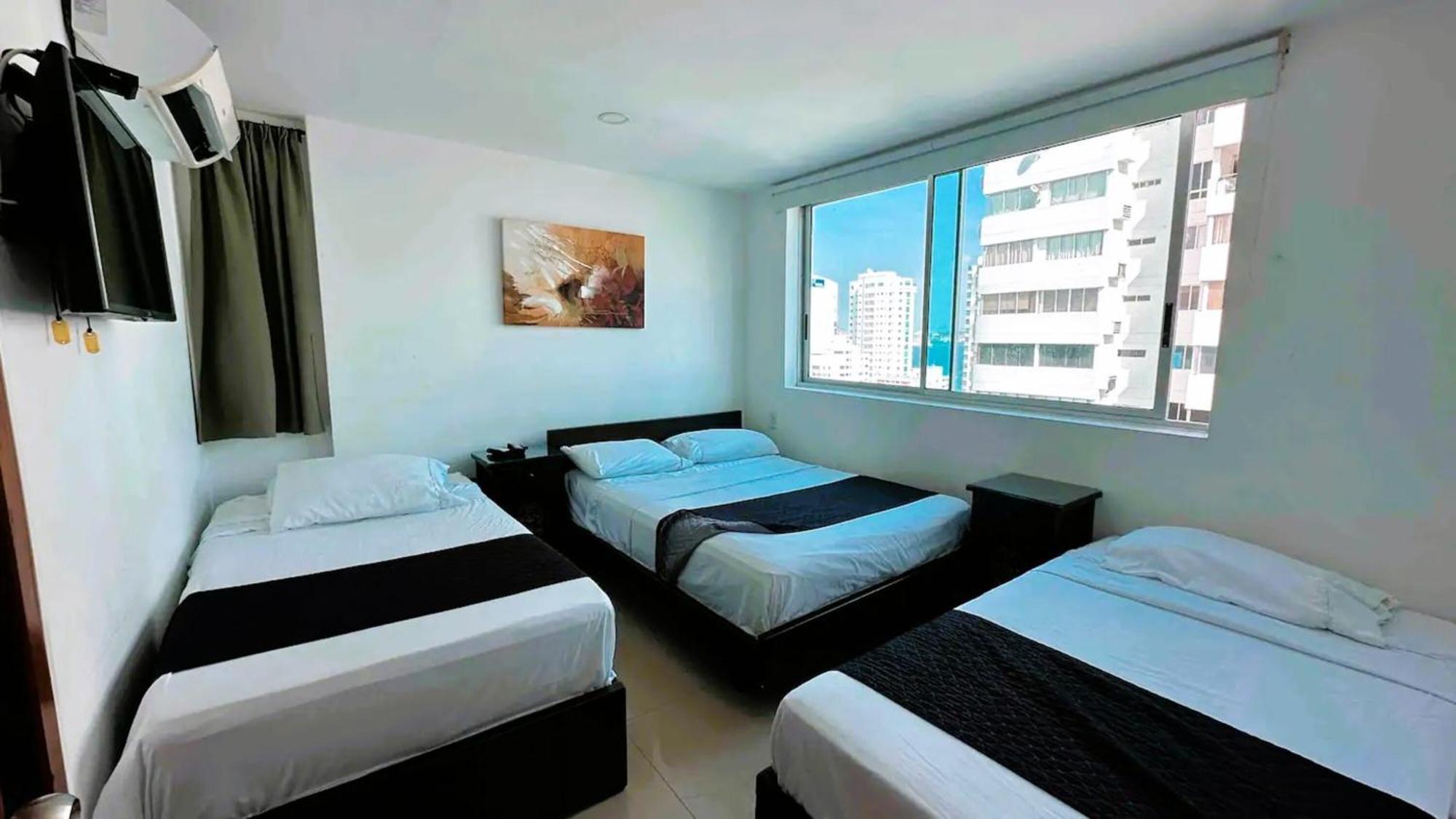 Apartamentos Palmetto - Frente Al Mar Cartagène Chambre photo