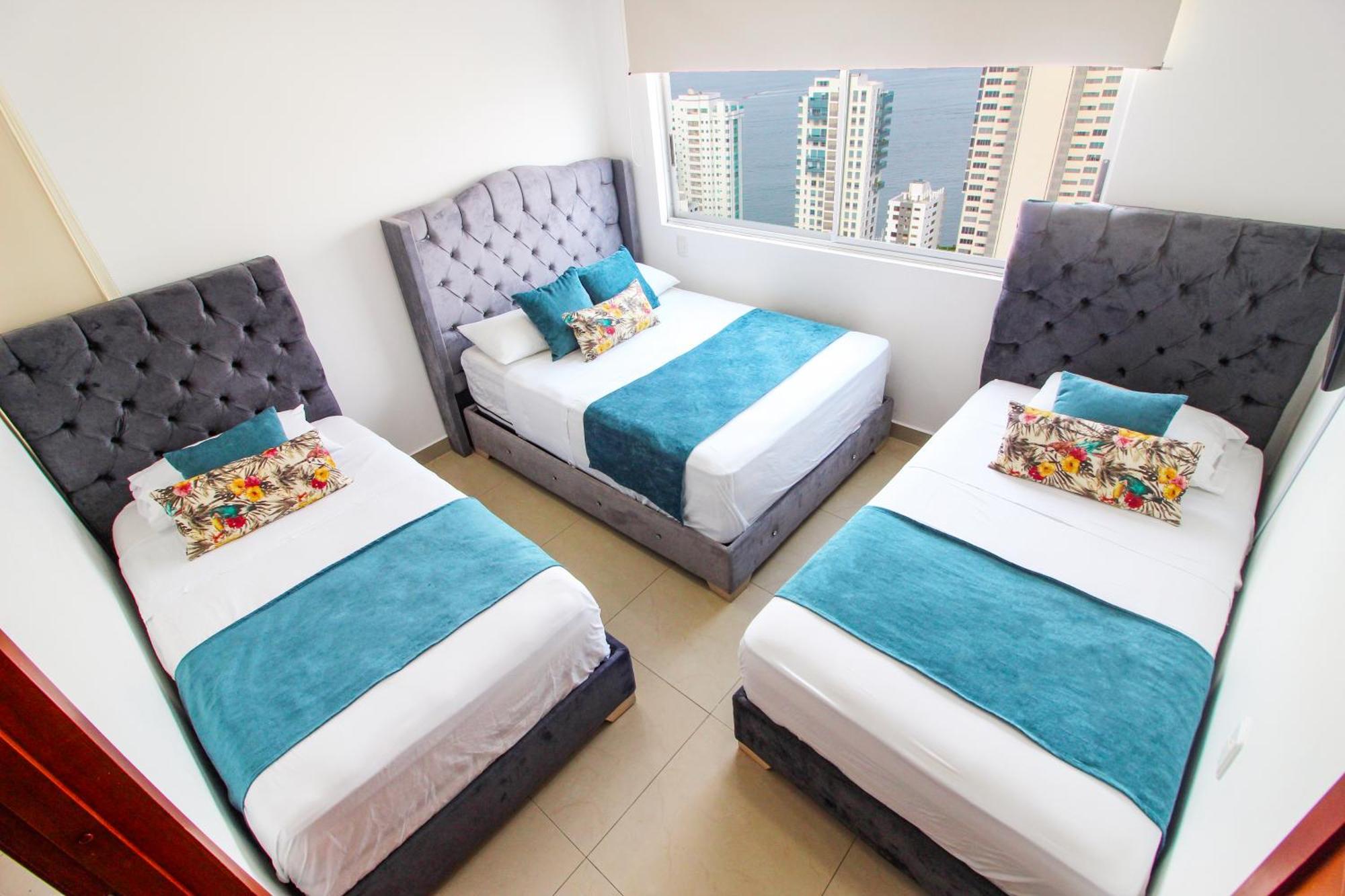 Apartamentos Palmetto - Frente Al Mar Cartagène Chambre photo