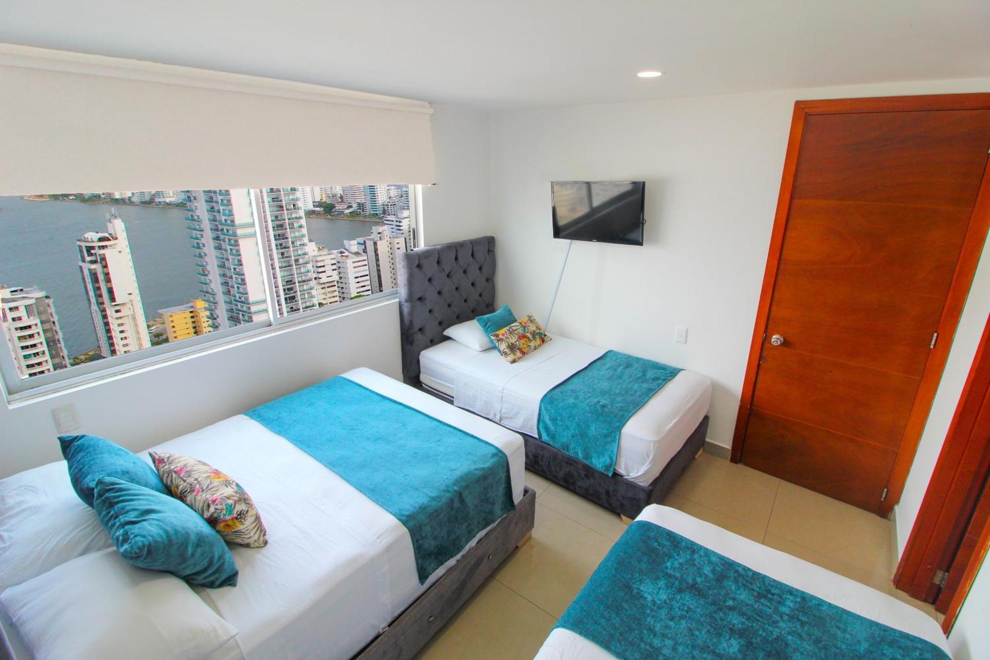Apartamentos Palmetto - Frente Al Mar Cartagène Chambre photo