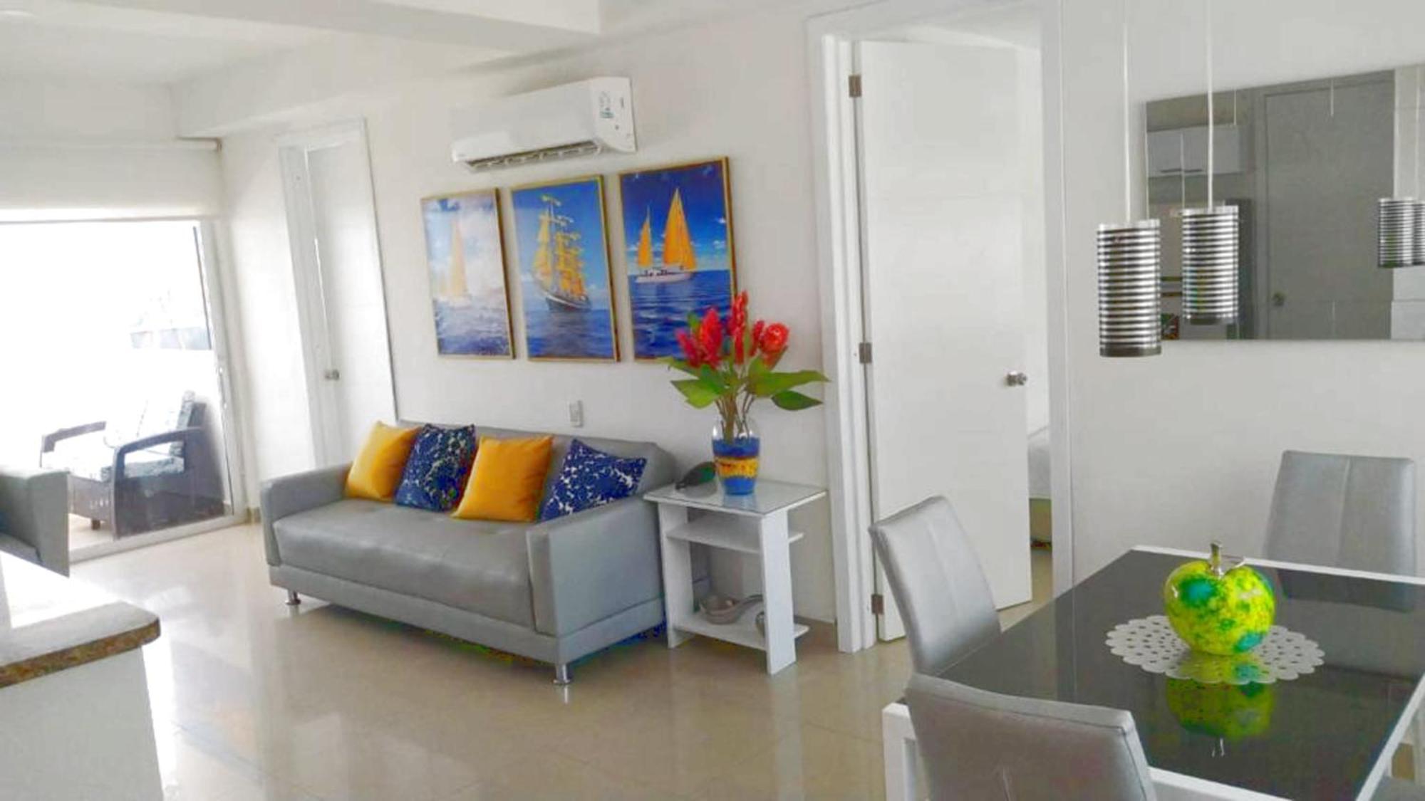Apartamentos Palmetto - Frente Al Mar Cartagène Chambre photo