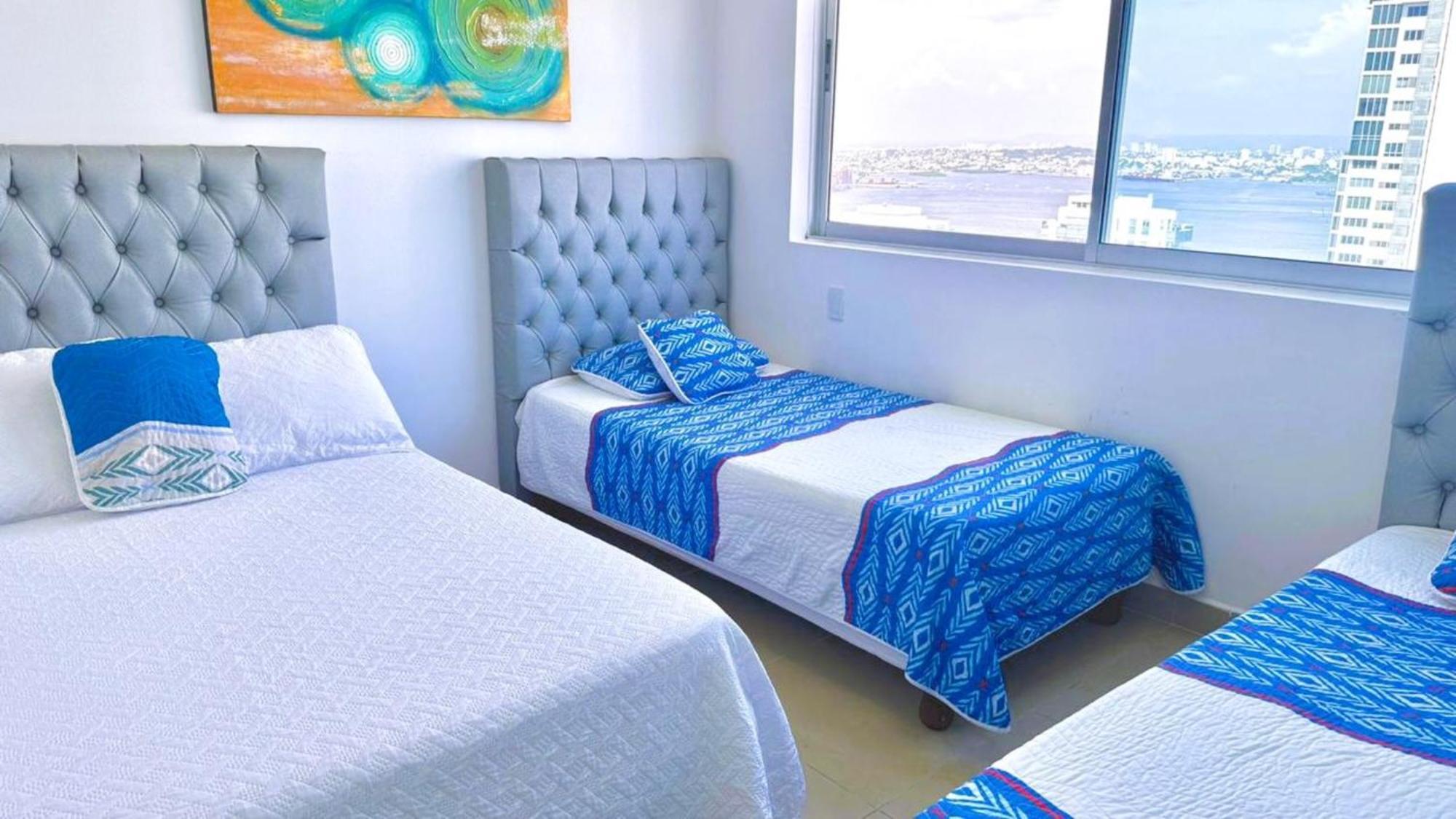 Apartamentos Palmetto - Frente Al Mar Cartagène Chambre photo