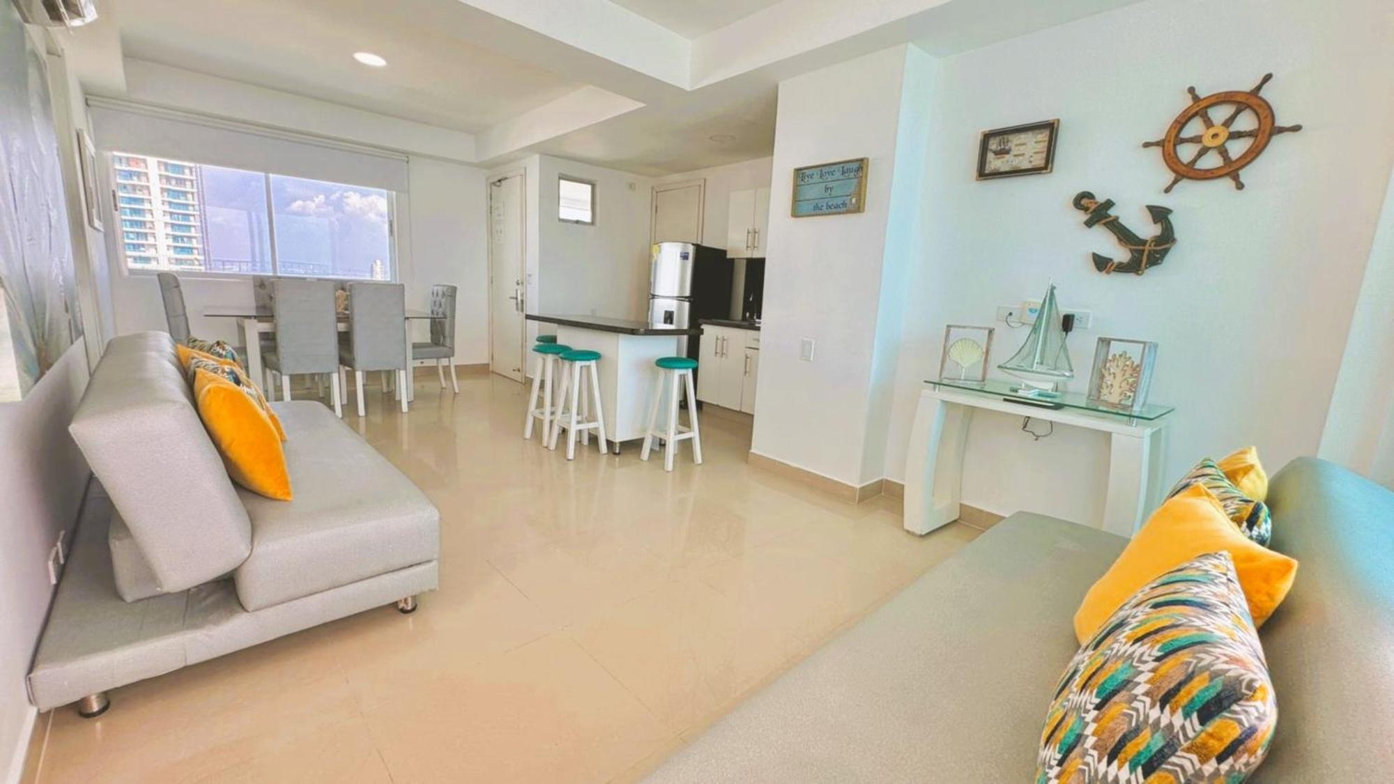 Apartamentos Palmetto - Frente Al Mar Cartagène Chambre photo